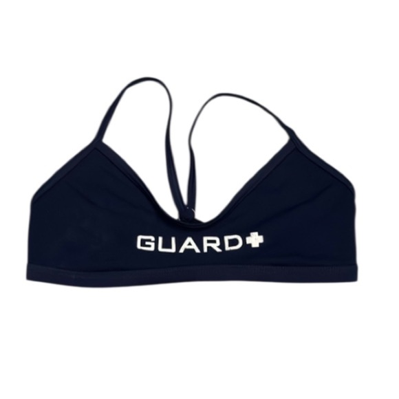 Authentic Waterman Women's Guard Rescue Classic Bikini Top sz M - Picture 2 of 6